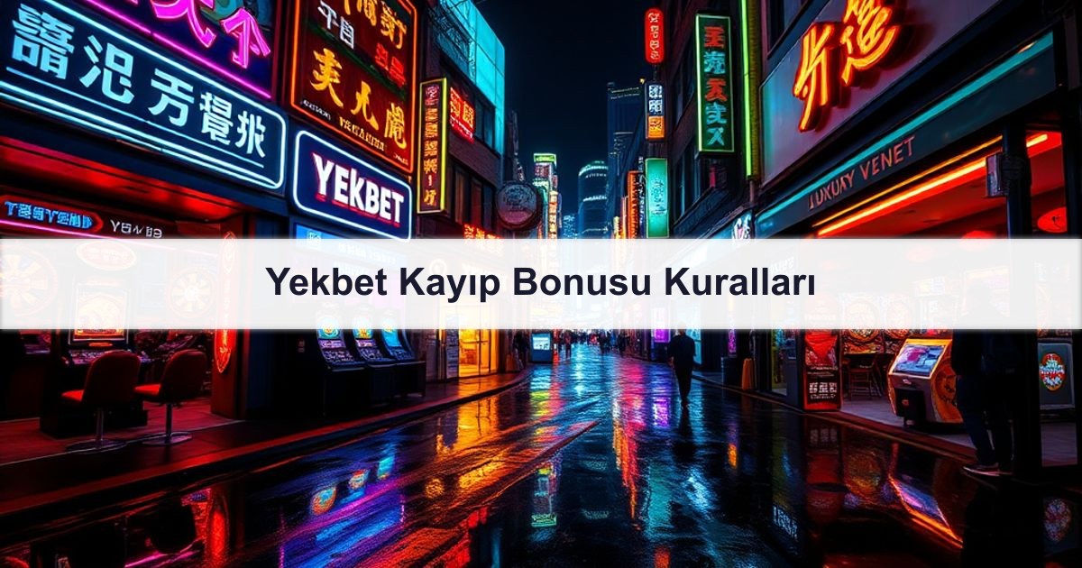 You are currently viewing Yekbet Kayıp Bonusu Kuralları